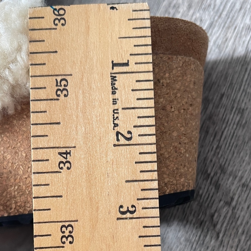 Papillio Cream Shearling Slippers - Picture 7 of 9